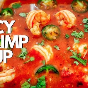 How To Make Spicy Shrimp Soup | Seafood Soup Recipes