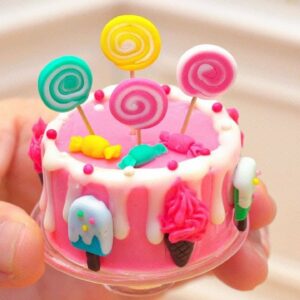 Sweet Miniature Colorful Cake #YumupMiniature