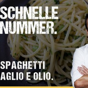 Schnelles Spaghetti aglio e olio Rezept von Steffen Henssler