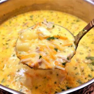 Das beste Suppenrezept! Dicke Suppe aus einfachen Zutaten, unglaublich lecker und leicht!👩‍🍳