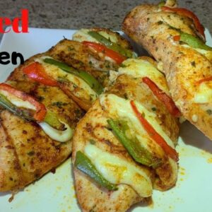 HOW TO MAKE STUFFED CHICKEN | KETO FRIENDLY |