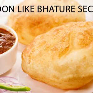 Bhature – Balloon Like Perfect Bhatura Chole Recipe Secrets – CookingShooking