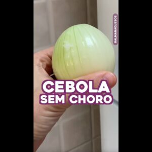 Picar Cebola Sem Chorar: A MELHOR TÉCNICA #shorts