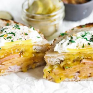 Croque Madame Recipe (Croque Monsieur with an Egg on Top)