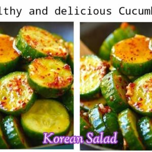 Cucumber Salad Recipe 🥗😋 |Korean Salad by zaika on hai |  Salad recipe