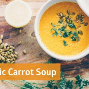 10-Ingredient Turmeric, Ginger, and Carrot Soup | AlgaeCal Recipes
