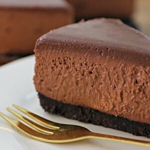 No-Bake Chocolate Cheesecake Recipe | Without Gelatin