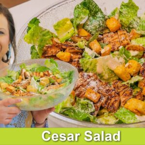 Chicken Cesar Salad with Cesar Dressing Recipe in Urdu Hindi – RKK