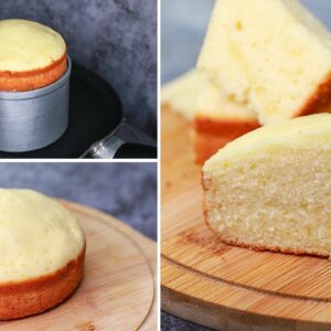 1 Egg Vanilla Cake Recipe In Sauce Pan | Easy Vanilla Sponge Cake Recipe | Yummy