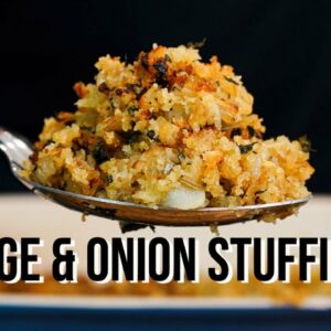 The Easiest and Tastiest Sage and Onion Stuffing | Christmas Recipe