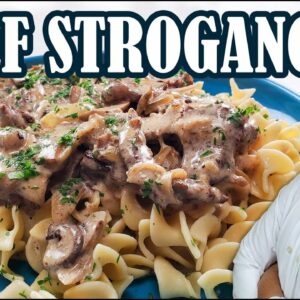 How to Make Beef Stroganoff from Scratch | Lounging with Lenny