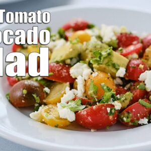 Cherry Tomato and Avocado Salad | Super Simple Salad Recipe