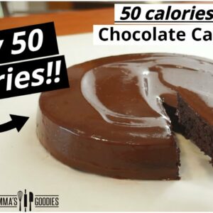 ONLY 50 Calories CHOCOLATE CAKE ! Yes, it’s Possible and it’s AMAZING!
