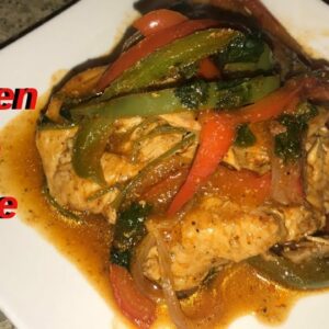 HOW TO MAKE CHICKEN WITH SAUCE (POLLO GUISADO)