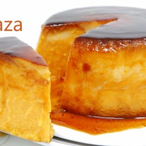 FLAN de CALABAZA (POSTRE ALTO y 4 INGREDIENTES)🍰🎃 | receta FÁCIL SIN GLUTEN🍰🎃 Receta # 625