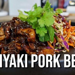 Teriyaki Pork Belly | How To Make Recipe