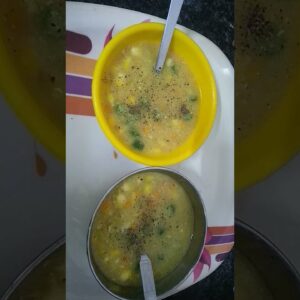 healthy corn soup restaurant style || corn soup recipes in tamil