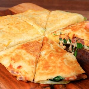 Incredible! Quick breakfast ready in a few minutes! 4 delicious tortilla recipes from Helly😋