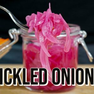 Pickled Onions | Crunchy Pickled Red Onions Recipe