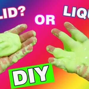 DIY Fun Experiment for Kids Only 2 Ingredients | Simple Oobleck Recipe by Bum Bum Surprise Toys