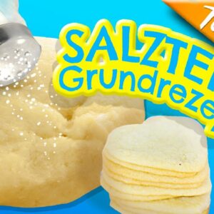 Salzteig selber machen  | Salzteig Rezept | Knete DIY salt dough diy,   Tobilottarium Basics45