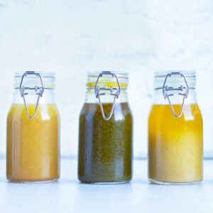 Five 5-MINUTE Homemade Salad Dressings (Quick & Easy!)
