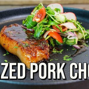 Glazed Pork Chops | Garlic Honey | How To Recipe