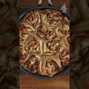 ONE Pan Toffee Apple Buns | Jamie Oliver | #short