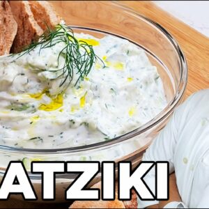 Easy Tzatziki Sauce Recipe [ Yogurt Sauce ]