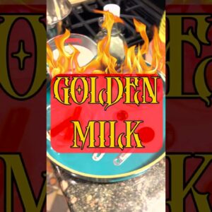 The Anti-Inflammatory Fall Drink: Golden Milk #shorts