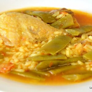 Arroz Caldoso de Pollo  Receta Tradicional Muy Fácil y con pocos Ingredientes