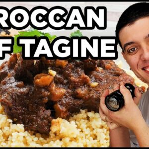 Moroccan Beef Tagine Recipe with Couscous