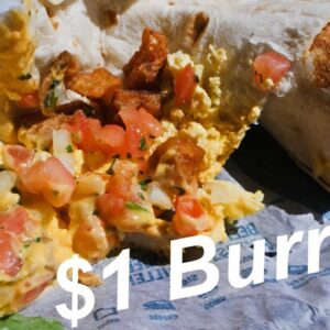 Taco bell $1 Breakfast Burrito