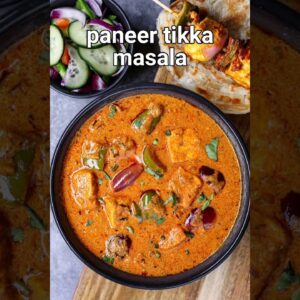 easy paneer tikka masala recipe | paneer tikka gravy sabji restaurant style Ingredients ….