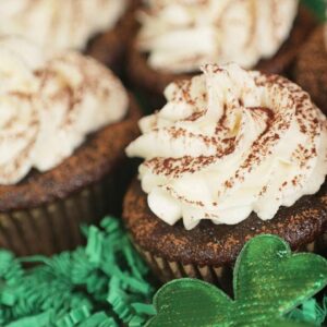 Chocolate Stout Cupcakes with Irish Cream Frosting | Collab with Donal Skehan