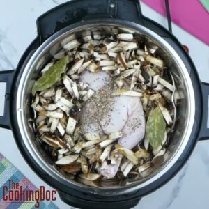 Homemade Instant Pot Chicken Soup with Insane Flavor #short #shortsfeed