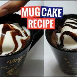 MUG CAKE RECIPE | INSTANT CAKE Recipe | Chocolate Cake Recipe | 3 Ingredient Cake | Trusty Tastebuds