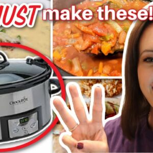 All 3 Crockpot recipes were AMAZING, but one really shocked me!!