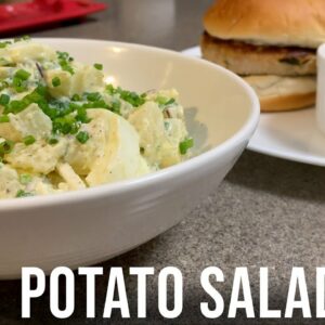 The Best Potato Salad Recipe With Eggs, Sour Cream, Mustard & Mayo