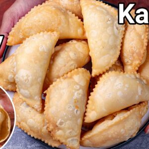 100% Crispy & Authentic Karanji Recipe with Coconut Stuffing | Simple Festival Dessert Snack Recipes