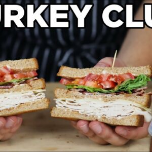 Easy Turkey Club Sandwich | Recipe by Lounging with Lenny