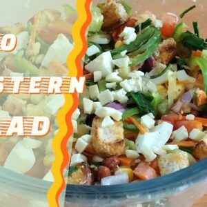 Indo Western Salad recipe | Best ingredients for a Indian salad | Fresh salad