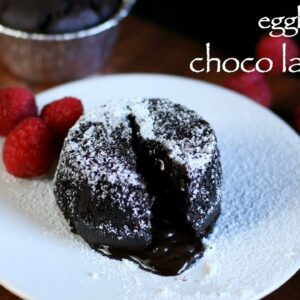 chocolate lava cake recipe | how to  make eggless molten choco lava cake recipe