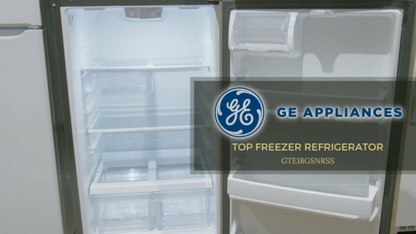 GE 18 Cu Ft Refrigerator #GTE18GSNRSS