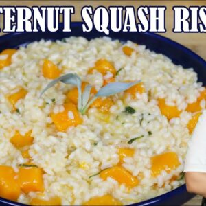 The Best Italian Dishes | Butternut Squash Risotto | Recipe by Lounging with Lenny