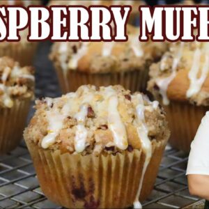 The Best Raspberry Muffins | Recipe by Lounging with Lenny