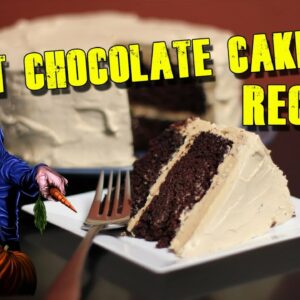 Amazing Chocolate Cake recipe | Cooking with The Vegan Zombie