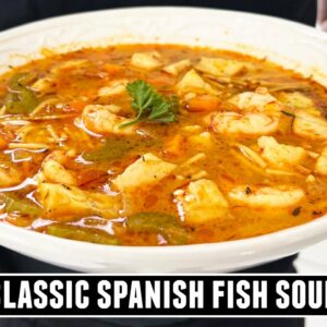 Classic Spanish Fish Soup | Authentic Flavors & Done in 30 Minutes