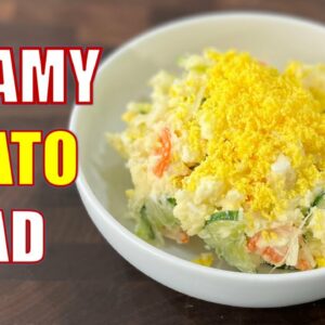 The CREAMIEST Potato Salad Recipe! | 고소하고 영양  풍부한 감자샐러드💛💛