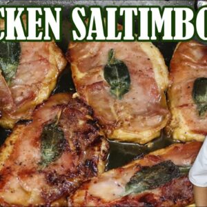 Authentic Chicken Saltimbocca | Easy Italian Chicken Recipe by Lounging with Lenny